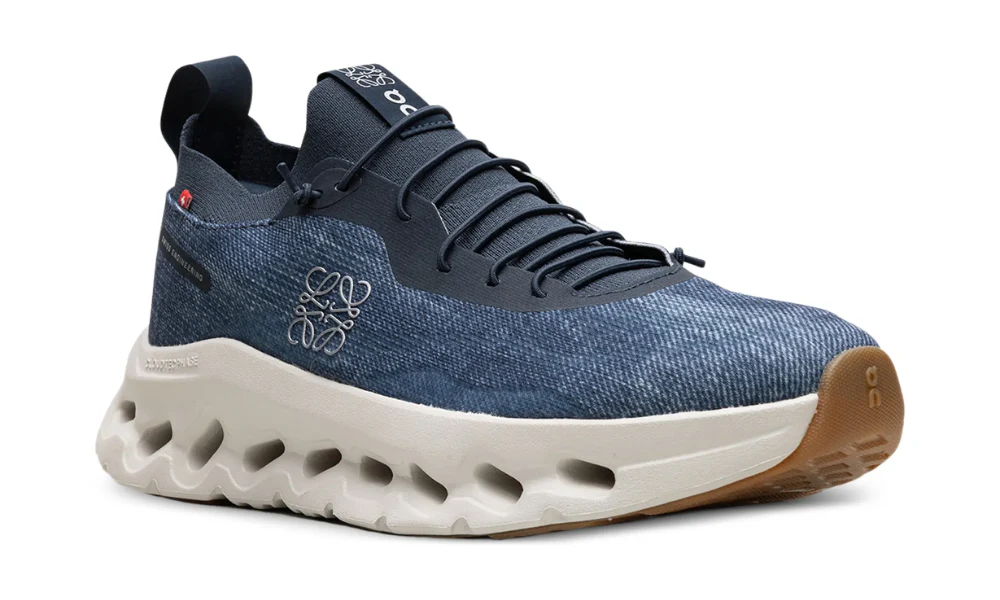 Loewe x On Running Cloudtilt Luxury Lifestyle Sneakers Denim Blue