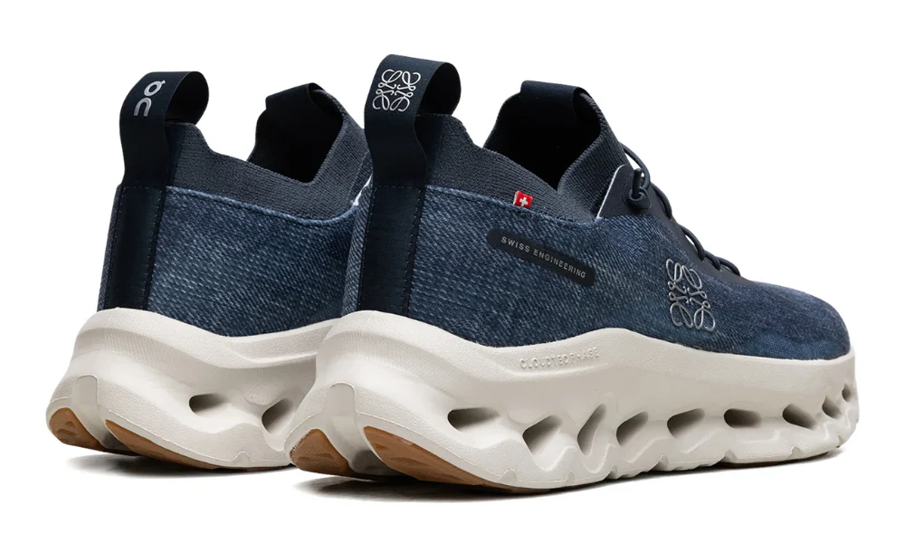 Loewe x On Running Cloudtilt Luxury Lifestyle Sneakers Denim Blue