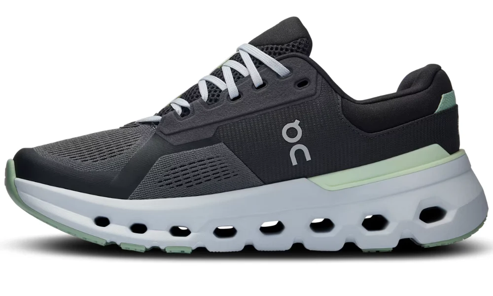 On Running Cloudrunner 2 Grey Lightweight Supportive Road Running Shoes