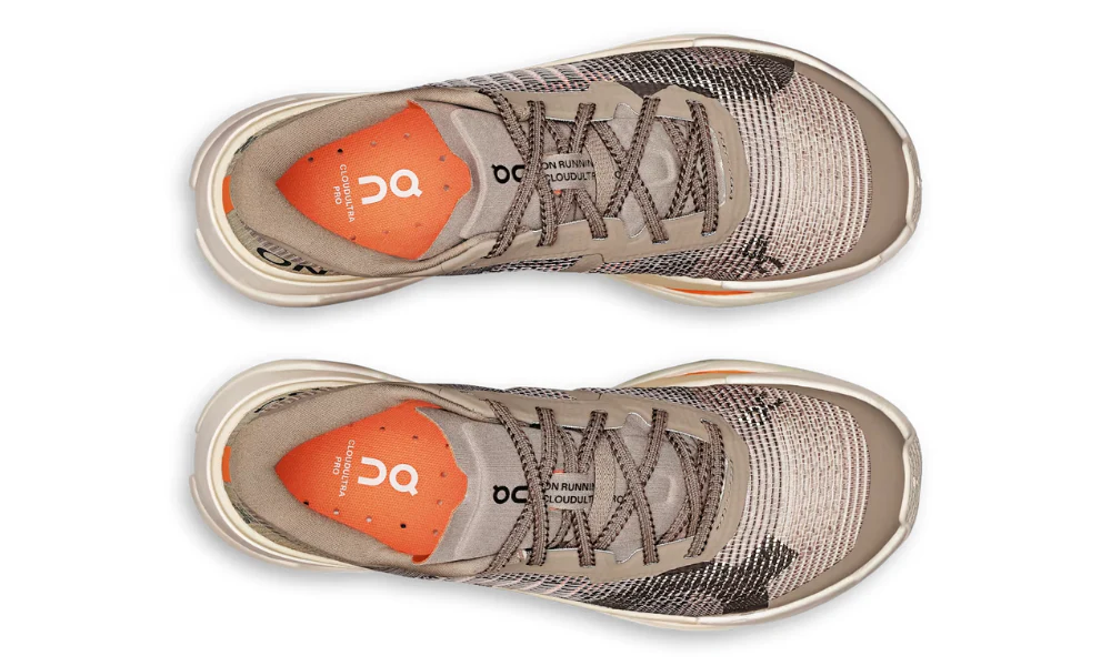 On Running Cloudultra Pro Cushioned Trail Running Shoes Cinder Pearl