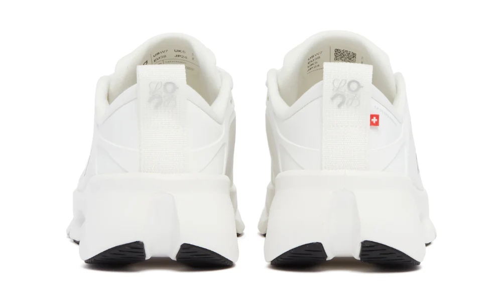Loewe x On Running Cloudsolo White Performance Technical Mesh Sneakers
