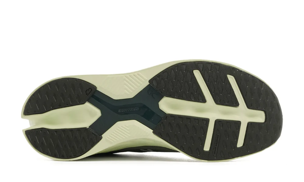 On Cloudeclipse Khaki Light Green Max Cushion Road Running Shoes