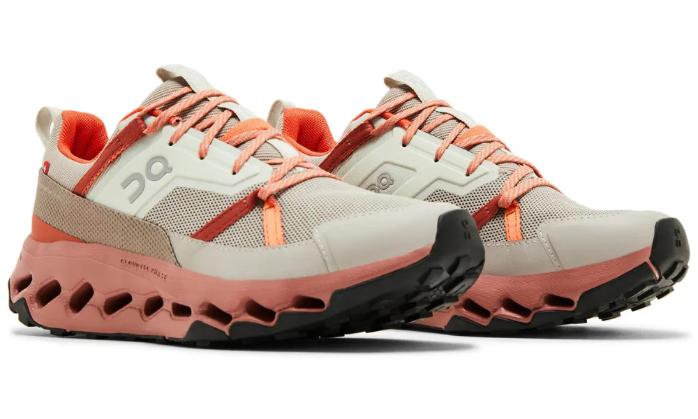 On Running Cloudhorizon Fog Mahogany Ultra-Cushioned All-Terrain Hiking Shoes