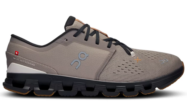 On Cloud X 4 Fog Black Flexible HIIT Training Shoes