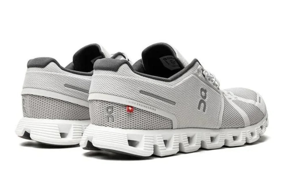 On Cloud 5 Grey Lightweight Running Shoes for Men and Women