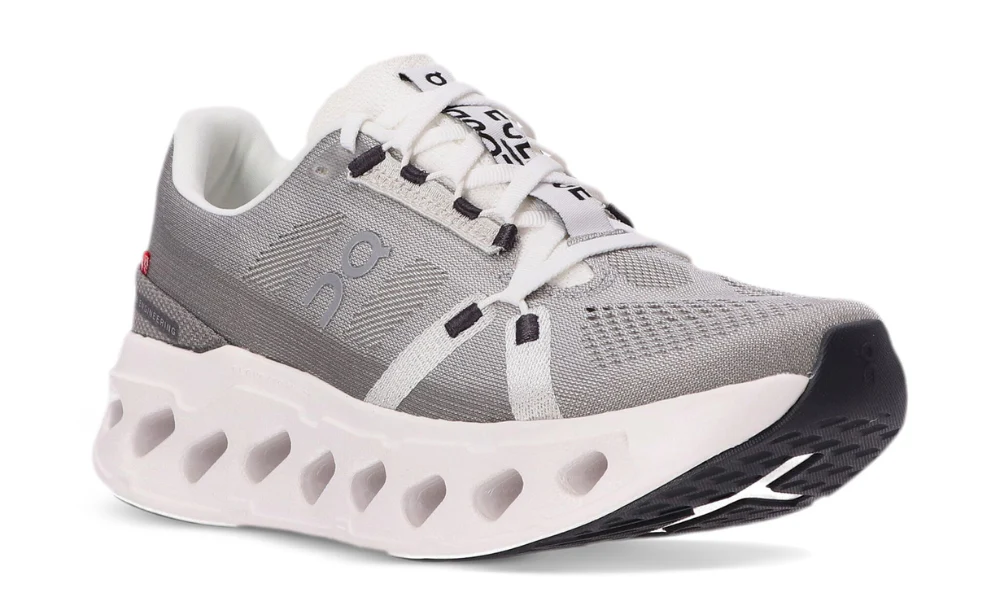 On Cloudeclipse Grey Max Cushion Road Running Performance Athletic Shoes