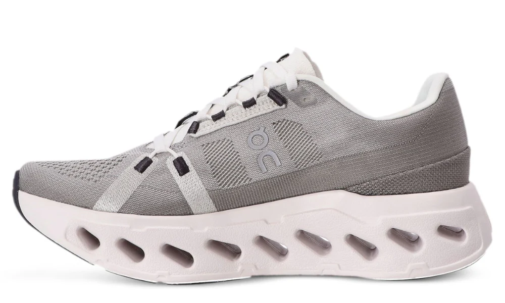 On Cloudeclipse Grey Max Cushion Road Running Performance Athletic Shoes