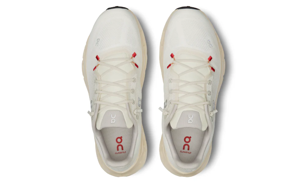 On Cloudtilt Sand Cream Lightweight Performance City Walking Running Shoes