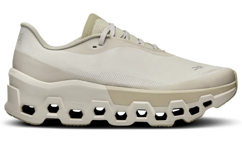 On Cloudmonster 2 PAF Moondust Chalk Maximum Cushioning Running Shoes