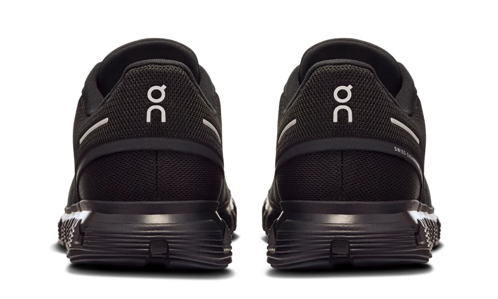 On Cloud 6 Waterproof All-Day Performance Running Shoes Black Black