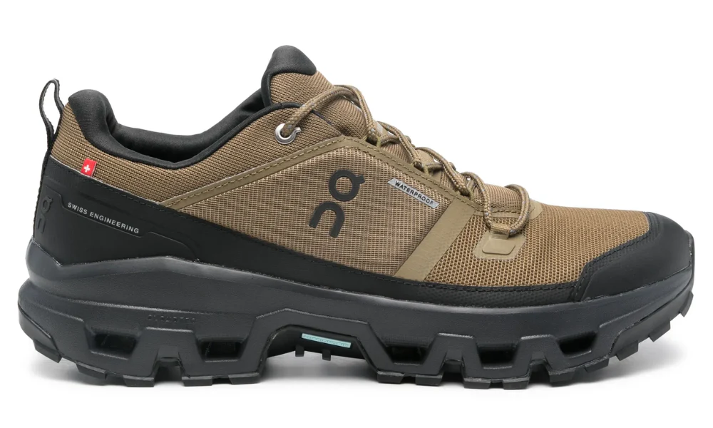 On Running Cloudrock Ivy Green Waterproof Lightweight Hiking Boots