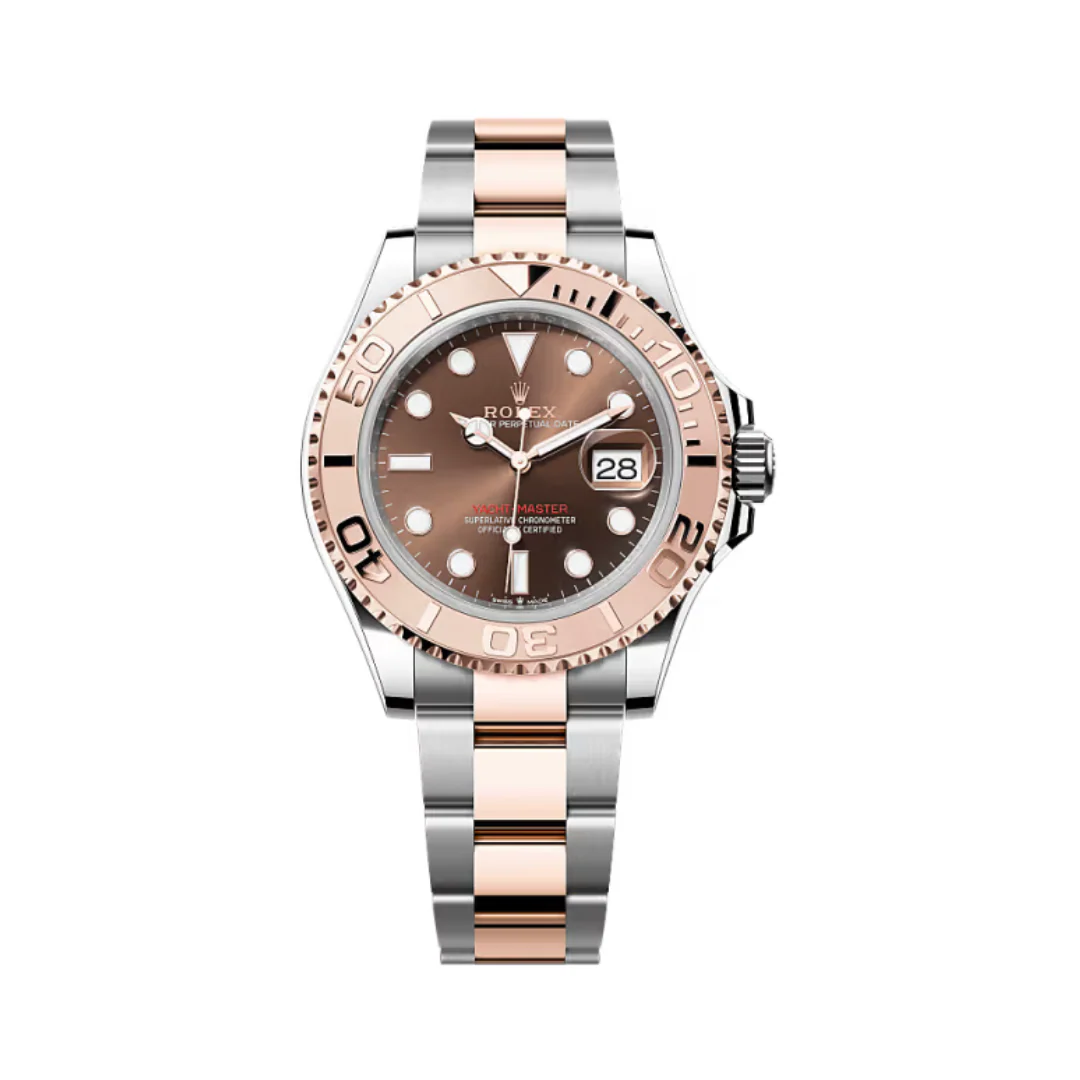 Rolex Yacht-Master Everose Gold Chocolate Dial Men's Luxury Watch