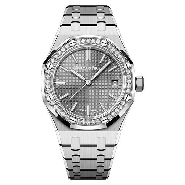 Audemars Piguet Royal Oak 37mm Stainless Steel Grey Dial Watch