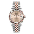 Rolex Oyster Perpetual Datejust Rose Gold Tone Watch 31mm