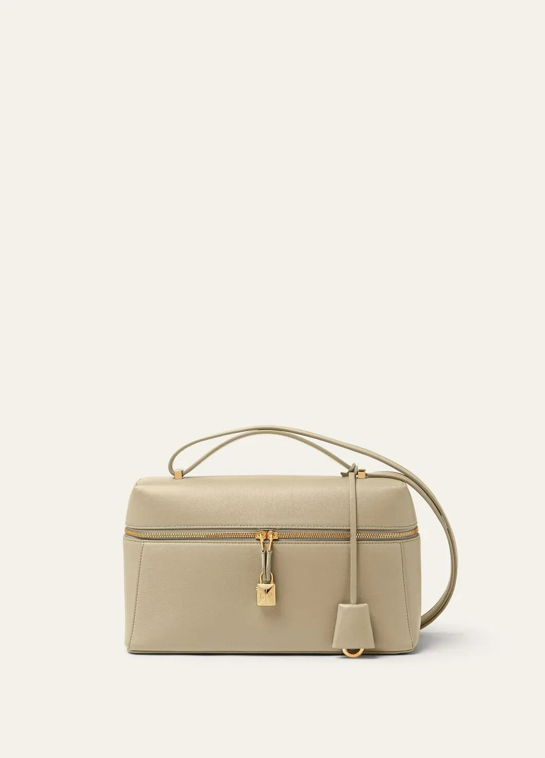 Loro Extra L27 Designer Style Handbag in Dried Taragon Gold