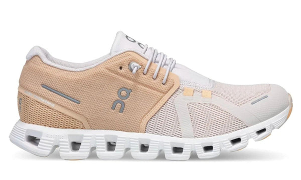 On Cloud 5 Savannah Pearl Lightweight Breathable Running Shoes