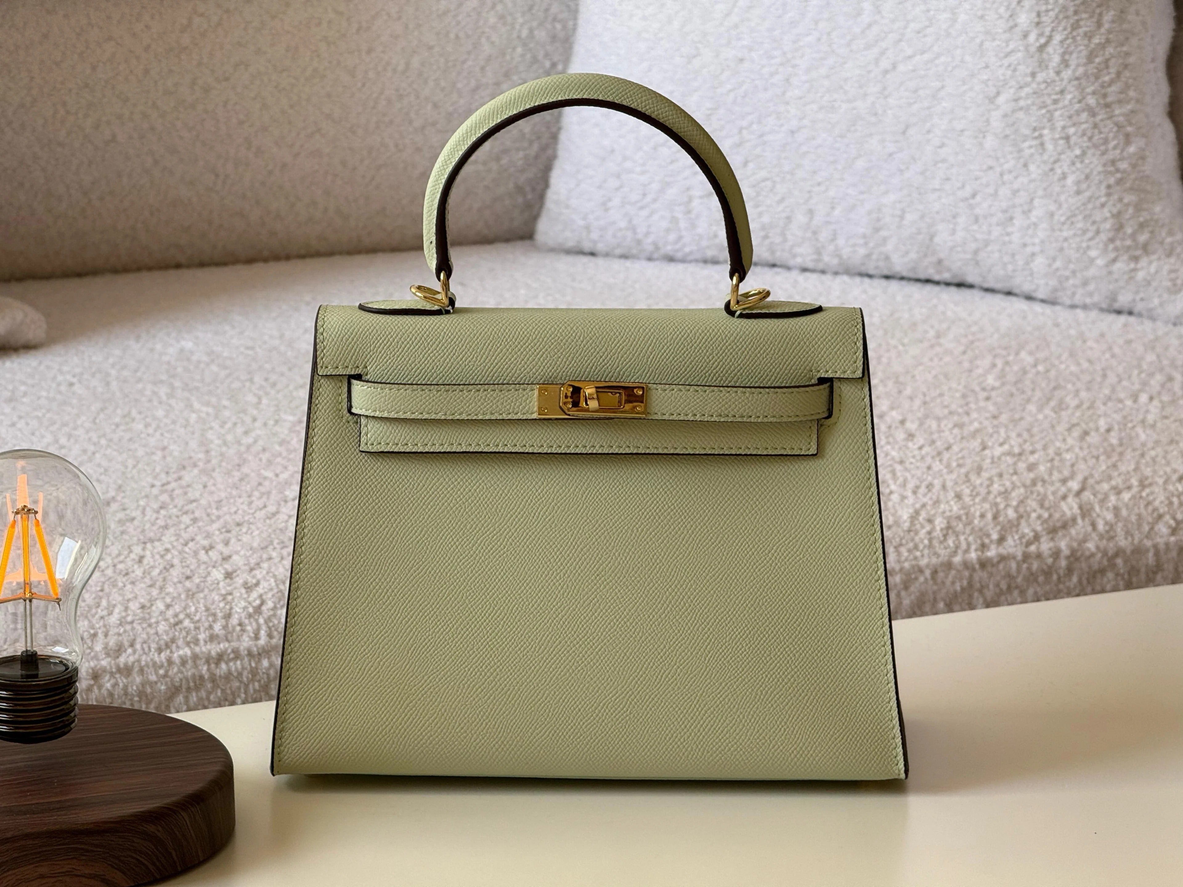 Elegant Premium Designer Style Handbag With Dust Bag And Box