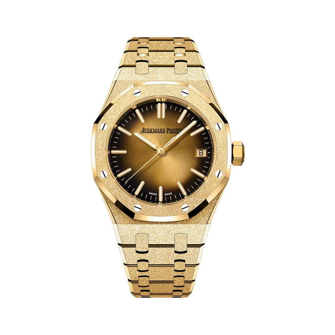 Audemars Piguet Royal Oak Luxury Watch With Smoked Dial Finish
