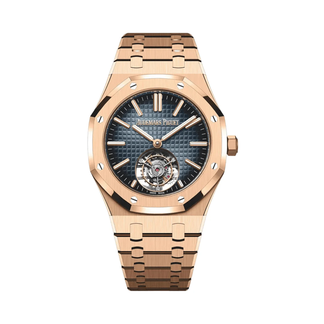 Audemars Piguet Royal Oak Luxury Men's Watch Gold Tone Design