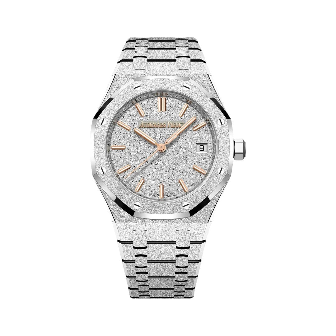 Audemars Piguet Royal Oak Frosted White Gold Ladies 34mm Watch