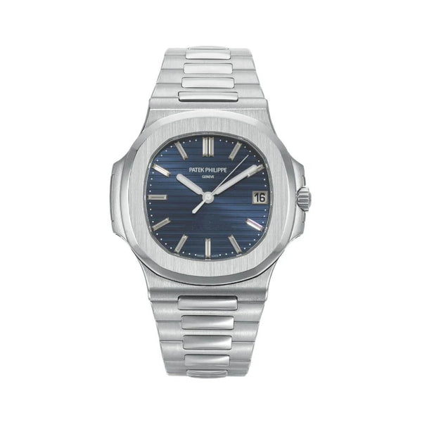 Patek Philippe Nautilus Blue Baguette Dial Luxury Men's Watch