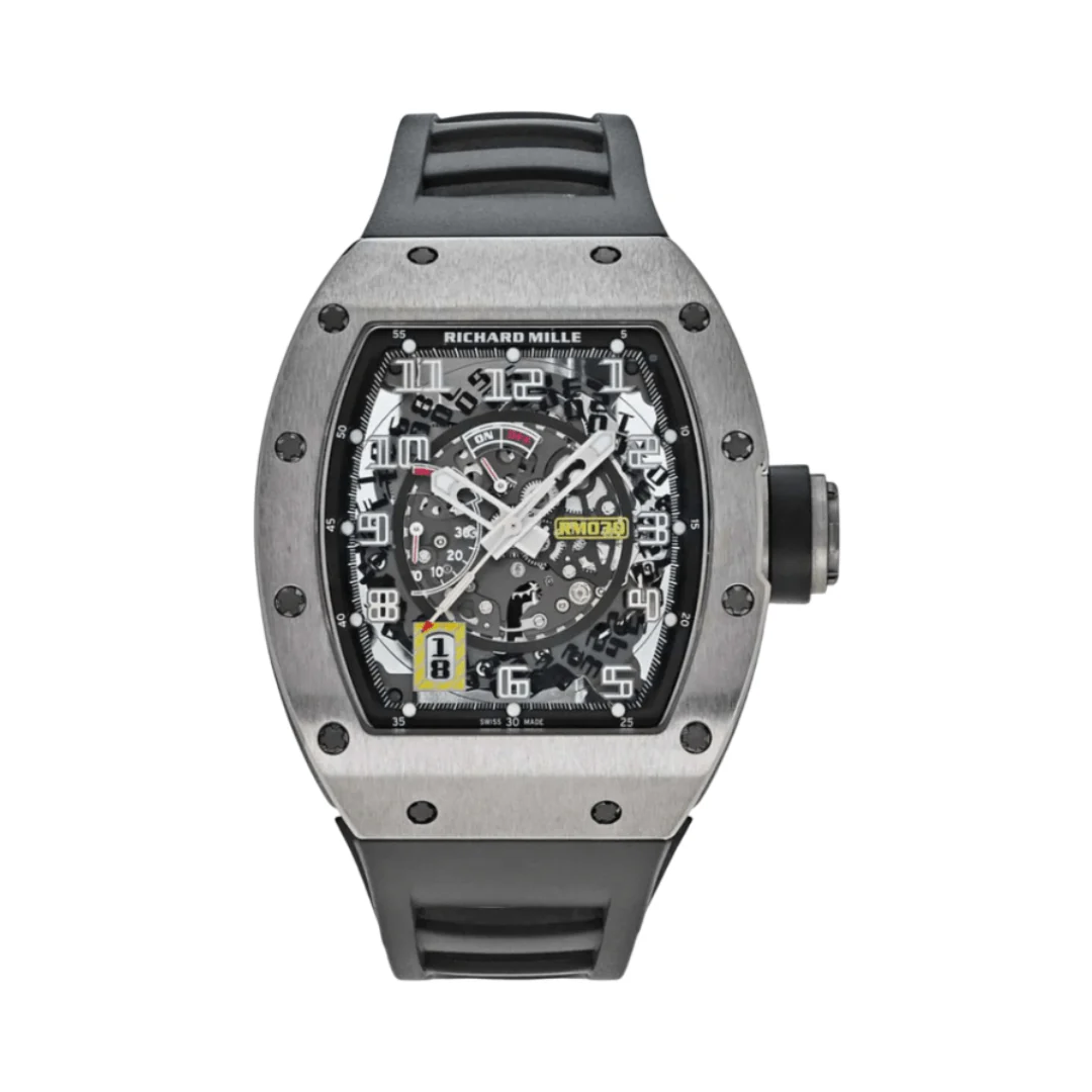 Richard Mille RM030 White Gold Tone Men's Luxury Style Watch