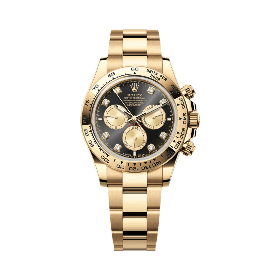 Rolex Cosmograph Daytona Black Diamond Dial Luxury Men's Watch