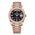 Rolex Day-Date Eisenkiesel Diamond Dial Luxury Men's Wrist Watch