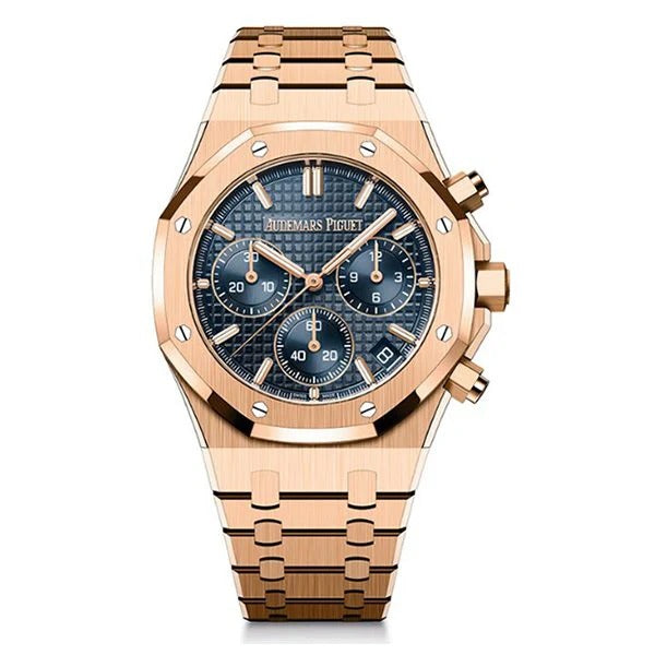 Audemars Piguet Royal Oak Rose Gold Chronograph Men's Luxury Watch