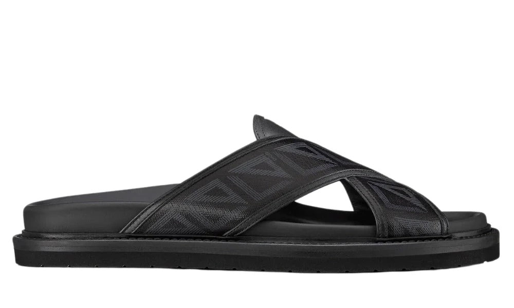 Dior Aqua Sandal 'CD Diamond - Black'