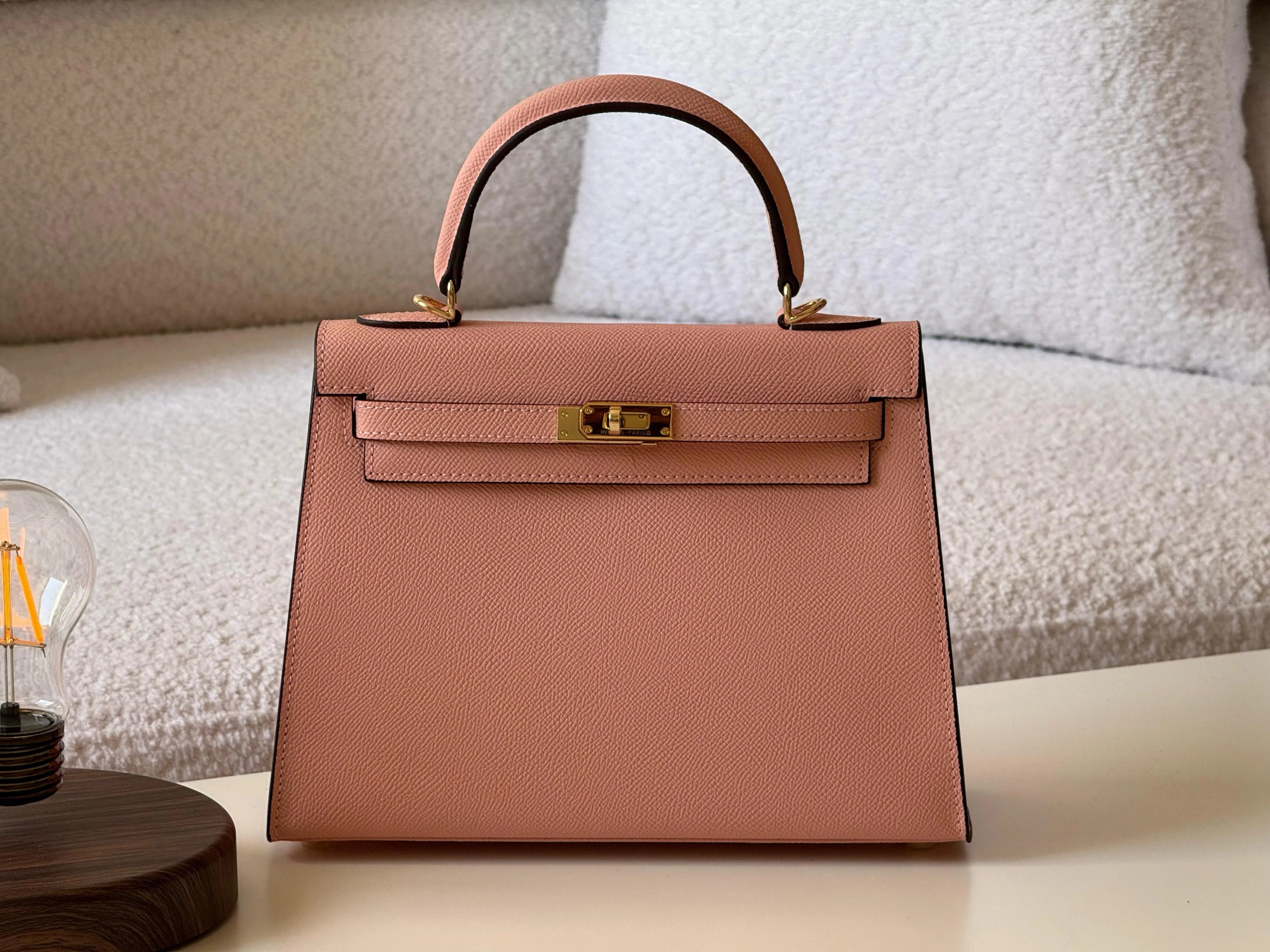 Elegant Premium Designer Style Handbag With Dust Bag And Box