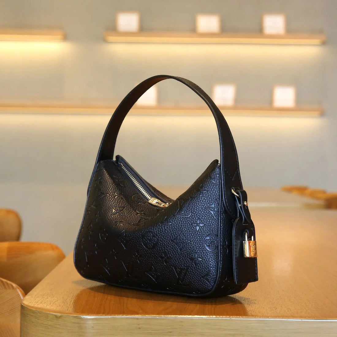 Elegant Designer Inspired Handbag with Dust Bag and Box