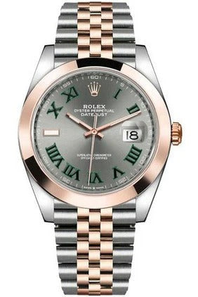Rolex Datejust 41 Everose Gold and Stainless Steel Men's Watch