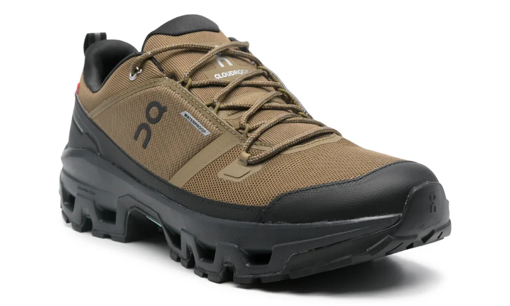 On Running Cloudrock Ivy Green Waterproof Lightweight Hiking Boots