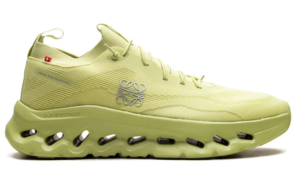 Loewe x On Running Cloudtilt Lime Green Lightweight Mesh Sneakers