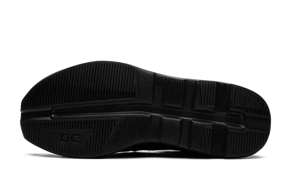 On Running Cloudzone Kith Black Lightweight Breathable Mesh Performance Sneakers