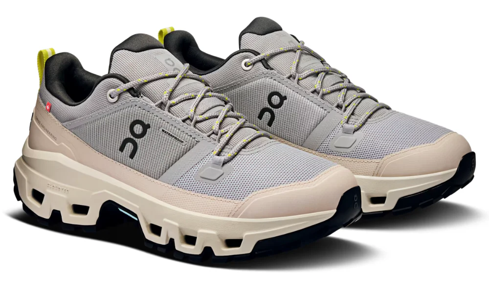 On Cloudrock Low Waterproof Alloy Ice Hiking Boots for Men