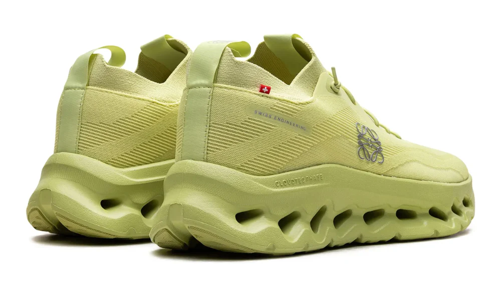 Loewe x On Running Cloudtilt Lime Green Lightweight Mesh Sneakers