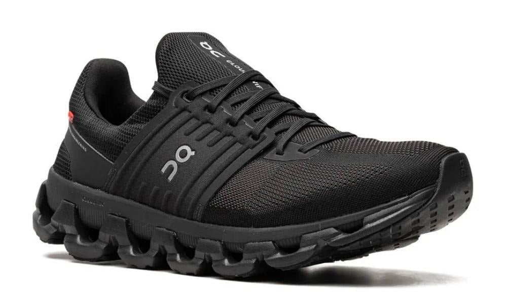 On Running Cloudswift 3 Black Lightweight Breathable Road Trainers