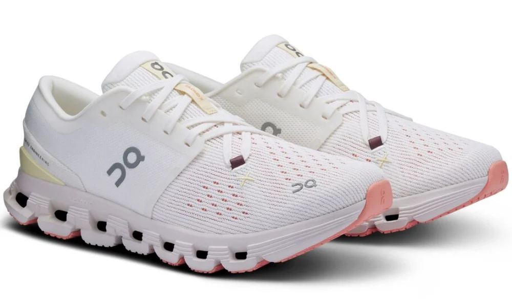 On Cloud X 4 Ivory Sand Lightweight Training Running Shoes