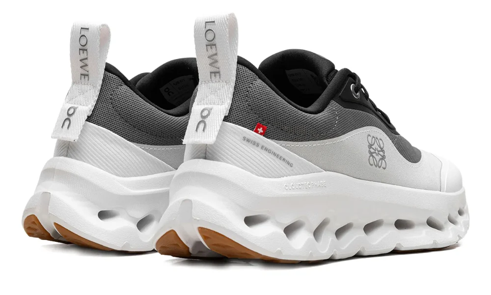 On Running x Loewe Cloudtilt 2 Sneakers in Black and White