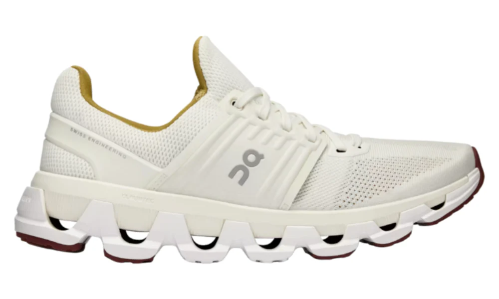 On Running Cloudswift 3 White Ivory Lightweight Training Shoes