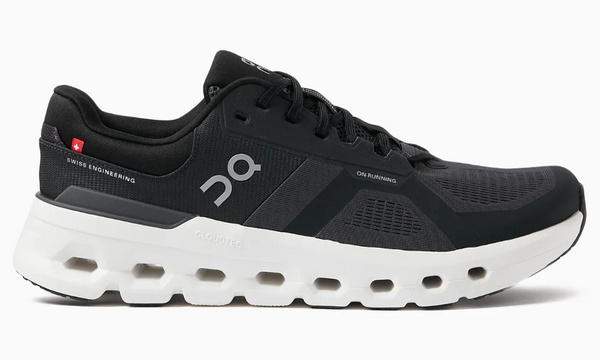 On Running Cloudrunner 2 Eclipse Black Lightweight Supportive Running Shoes