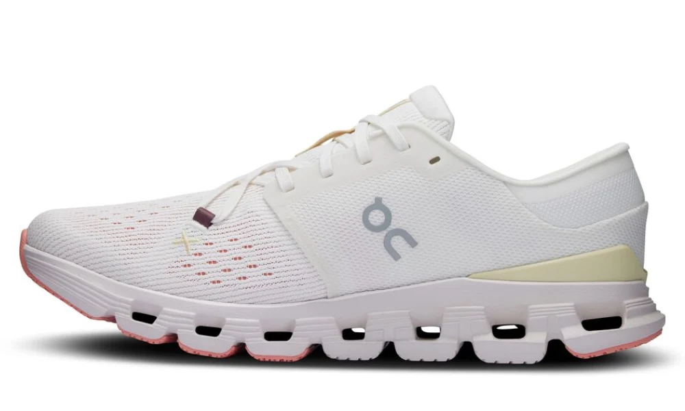 On Cloud X 4 Ivory Sand Lightweight Training Running Shoes