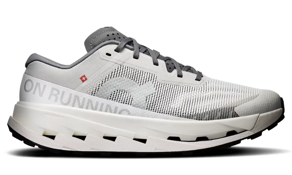 On Running Cloudultra 3 Rock White High Energy Trail Shoes