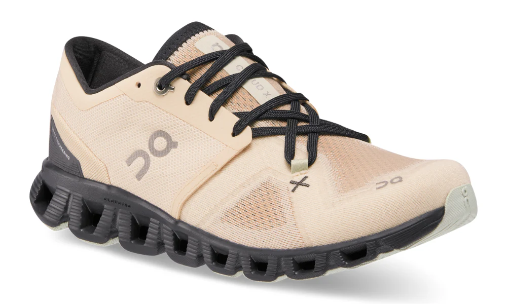On Running Cloud X 3 Fawn Magnet Lightweight Versatile Athletic Shoes