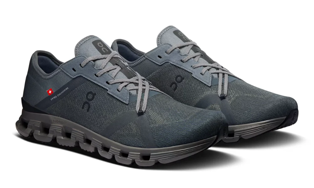 On Cloud X 4 AD Stone Black Lightweight Training Shoes