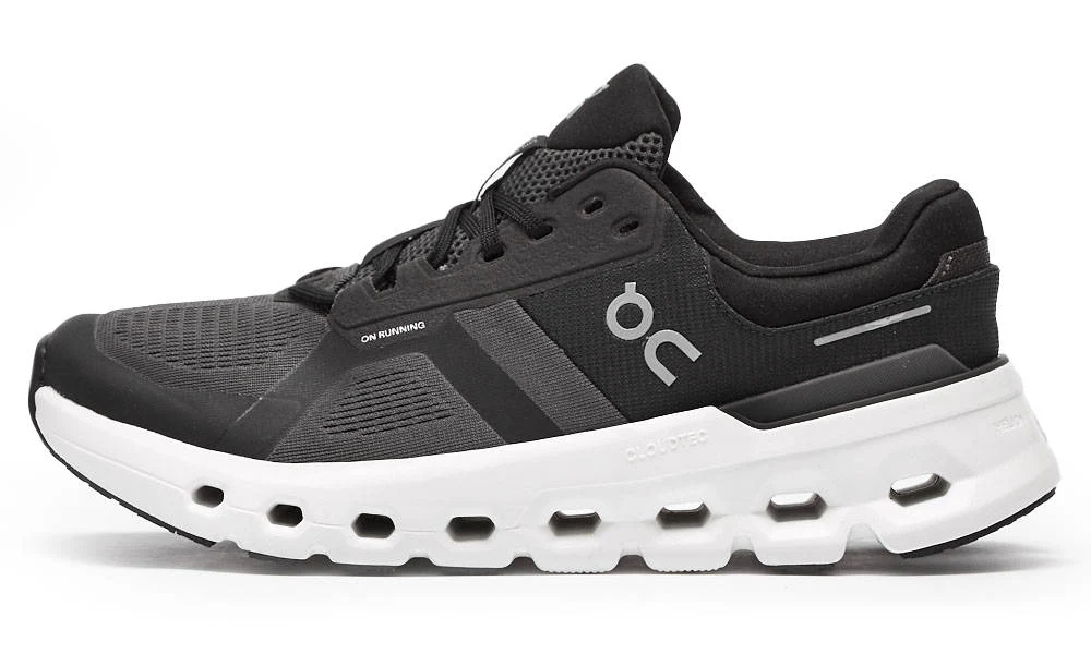 On Running Cloudrunner 2 Eclipse Black Lightweight Supportive Running Shoes