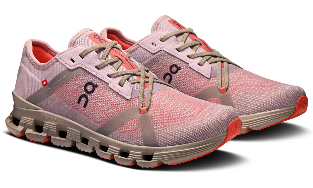 On Cloud X 4 AD Mauve Salmon Versatile Training Shoes