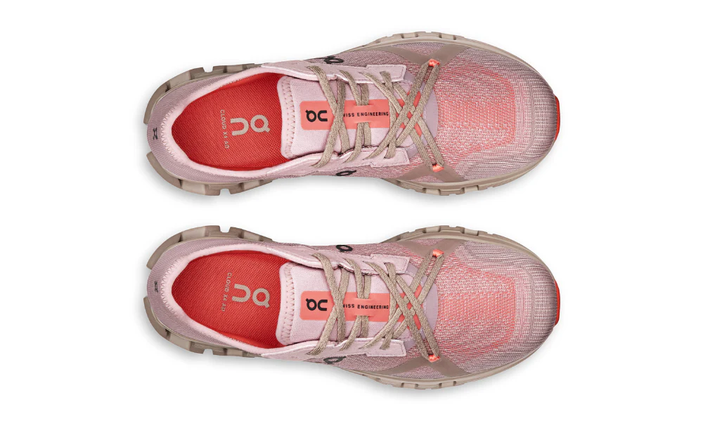 On Cloud X 4 AD Mauve Salmon Versatile Training Shoes
